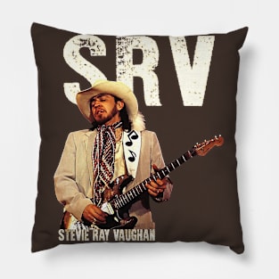 stevie ray vaughan Pillow