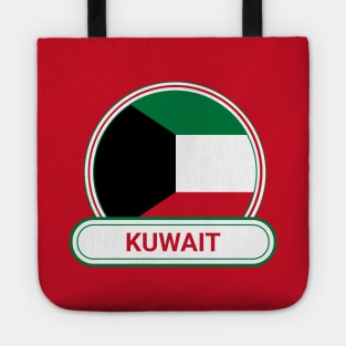 Kuwait Country Badge - Kuwait Flag Tote