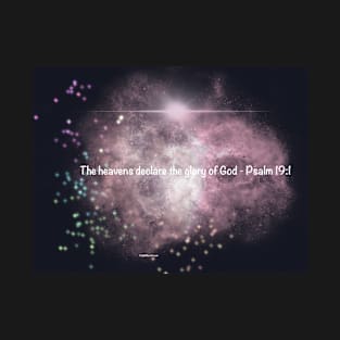 Psalm 19:1, Nebula 2 T-Shirt