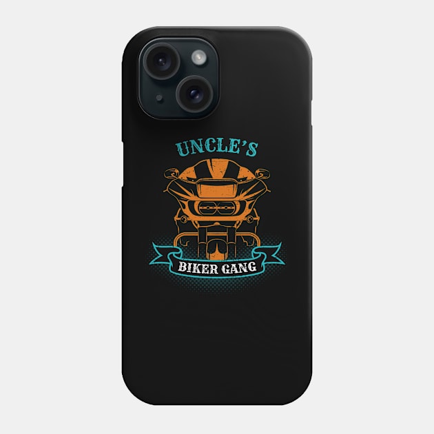 Uncle's Biker Gang Father's Day Phone Case by DwiRetnoArt99