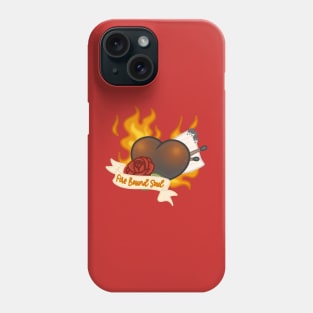 Fire Bound Soul Heart Phone Case