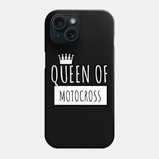 Motocross queen Phone Case