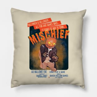 Mischief (clear) Pillow