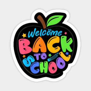 Welcome Back To School 2023 Happy First Day Of School Kids Magnet