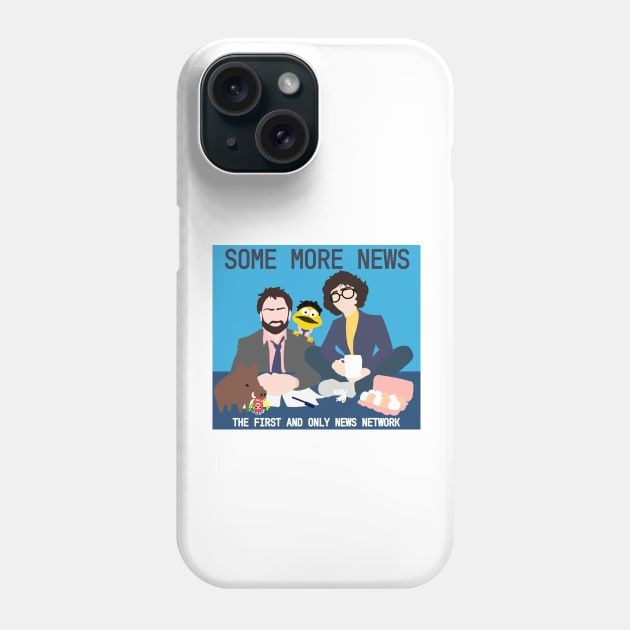 Some More News Minimalist Phone Case by Vatar