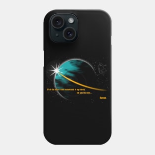 Boldly gone. Phone Case