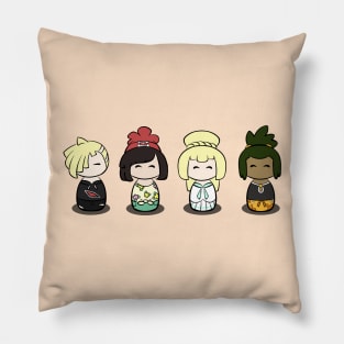 Kawaii Sun + Moon Team Pillow