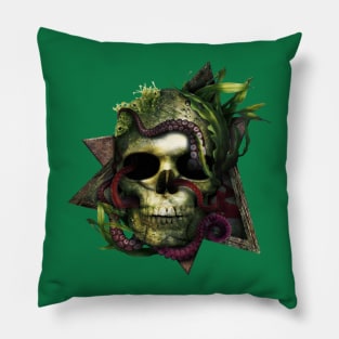 Octopus Skull Pillow