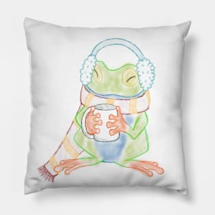 Gi the Frog Pillow