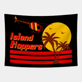 Island Hoppers 80'S Tv Tapestry