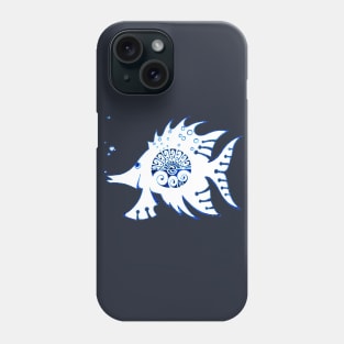 Tatoo art ocean fish Phone Case