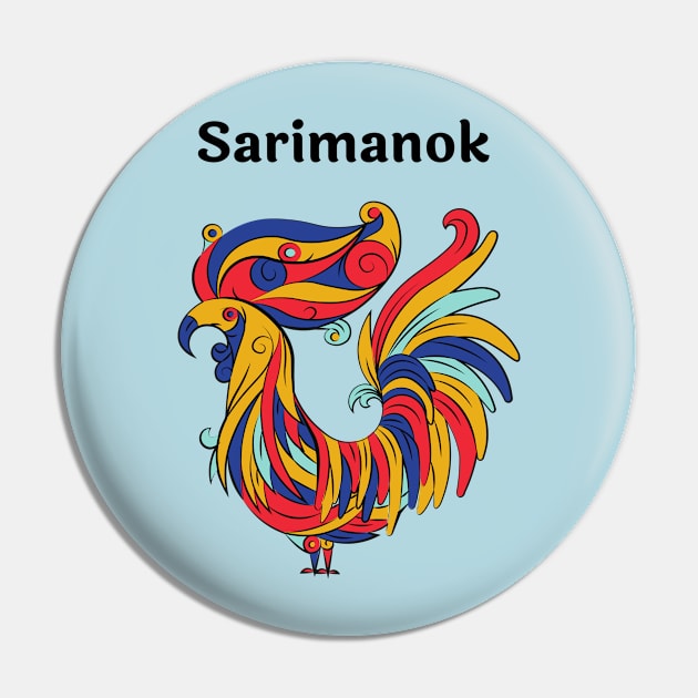 Mindanao Sarimanok Pin by CatheBelan