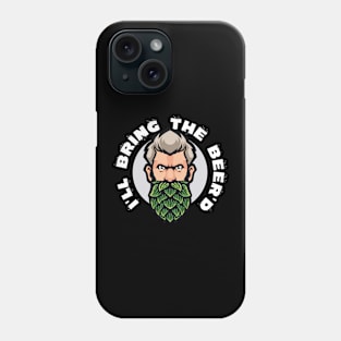 I'll bring the beerd - beerd Hopster (on dark colors) Phone Case