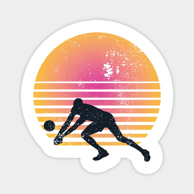 Volleyball Player Volleyball Magnet by Shiva121