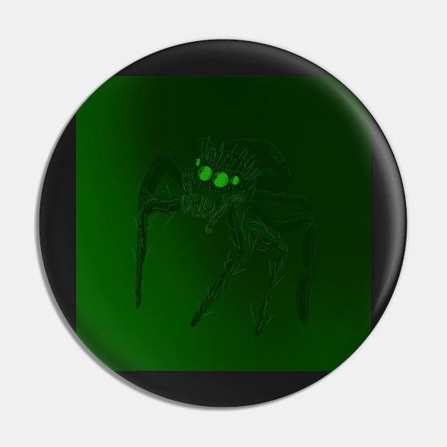 Jumping Spider Drawing V19 (Green 1) Pin by IgorAndMore