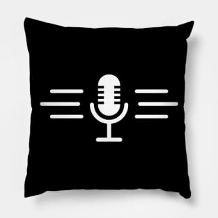 Comedian Mic Pillow