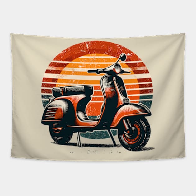 Piaggio Vespa Tapestry by Vehicles-Art