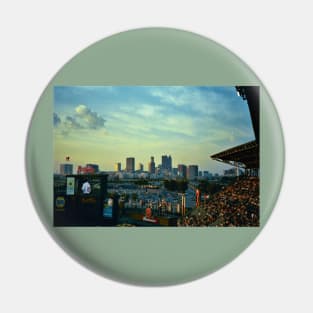 Atlanta Skyline from Turner Field Pin