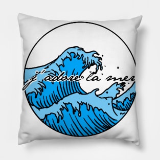 J’adore la mer Pillow