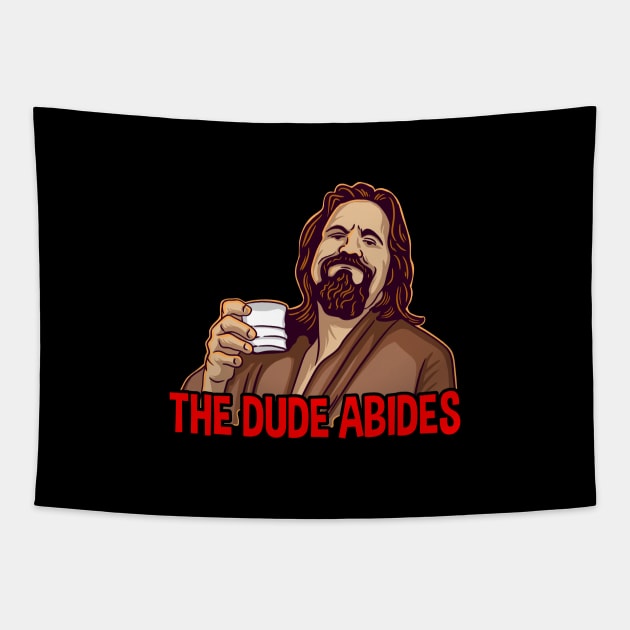 big lebowski the dude abides Tapestry by opoyostudio