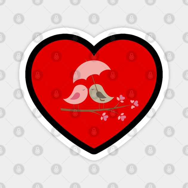 Love Birds Magnet by ShubShank