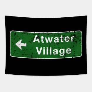 Atwater Village Sign Tapestry