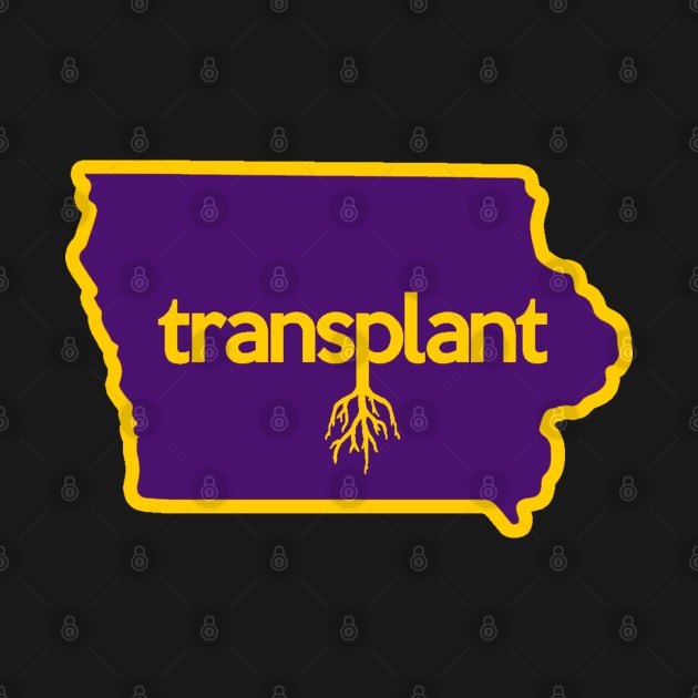 Iowa Transplant Sticker by mindofstate