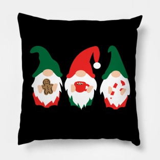 Christmas Gnome Family IV Pillow