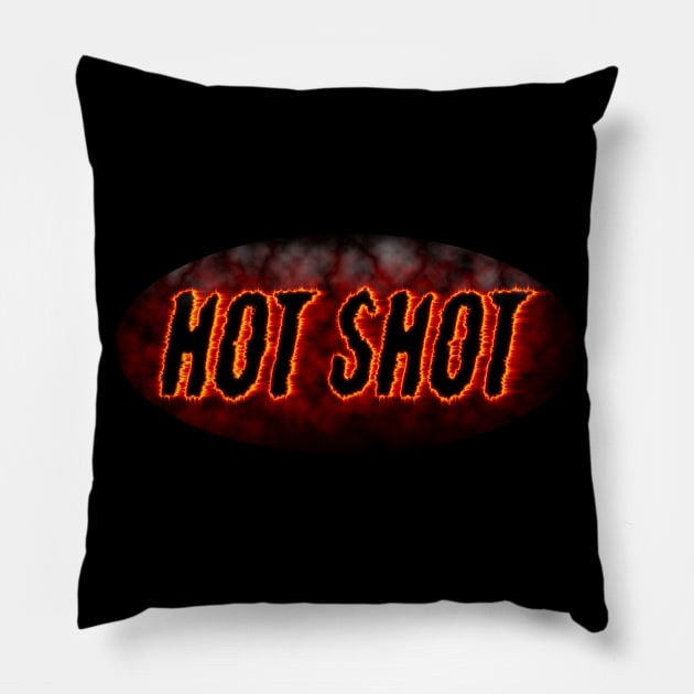 Hot Shot Product Pillow by The Black Panther