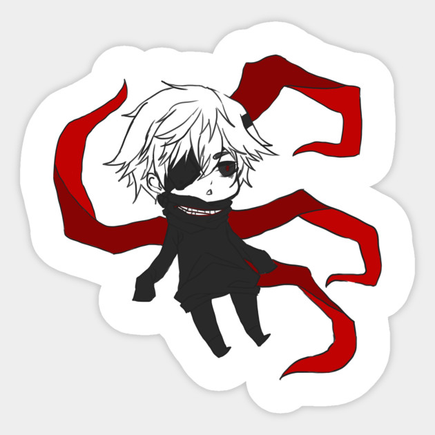 Cute Kanaki Tokyo Ghoul Anime Sticker Teepublic