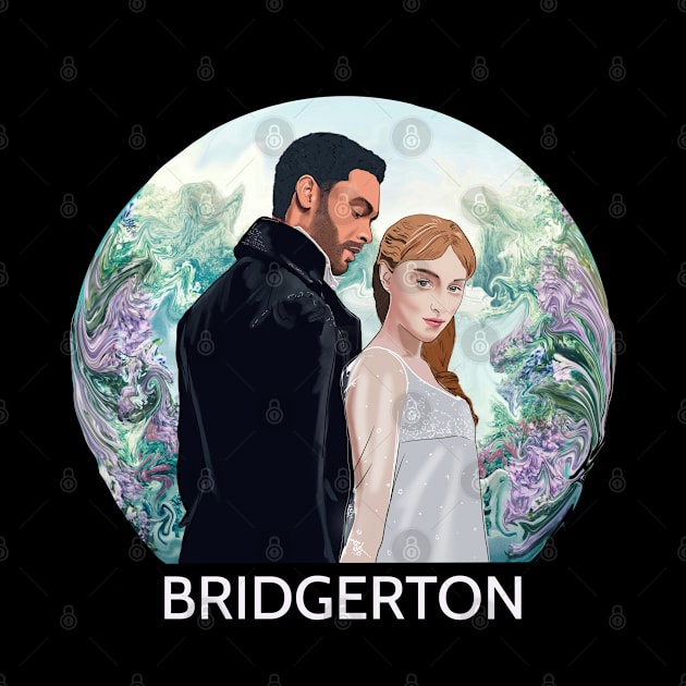 Daphne and Simon Bridgerton by PG Illustration