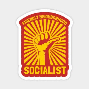 Friendly Neighborhood Socialist Magnet