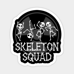 Funny Skeleton Squad Gift For Radiologist Magnet