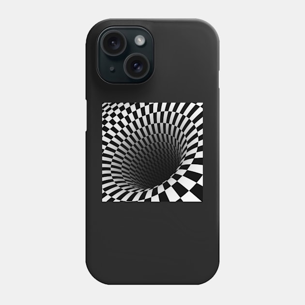 Hole Illusion Phone Case by YellowLion