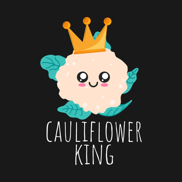 Cauliflower King Cute by DesignArchitect