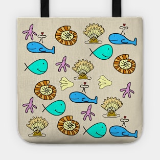 Doodle, Comic, Cartoon, Graphic Tote