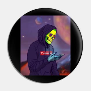 EVIL SORCERER OF SUPREME MATERIALISM Pin