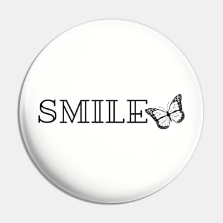 Smile Tshirt, Unisex Tshirt, Smile Tshirt, Positive Tshirt, Happy Face Tshirt, Happy Tshirt, Happiness Tshirt, Motivational Tshirt Pin