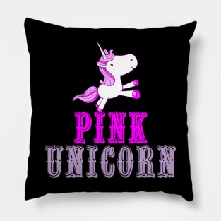 Pink Unicorn Pillow