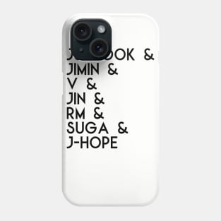 BTS Phone Case