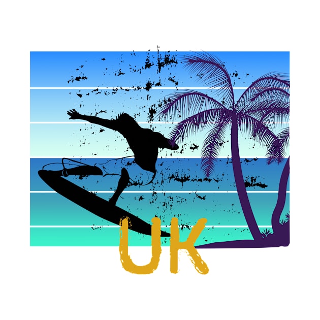 UK - surfing in UK by ArtDesignDE