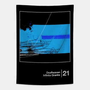 Deafheaven / Minimalist Style Graphic Illustration Tapestry