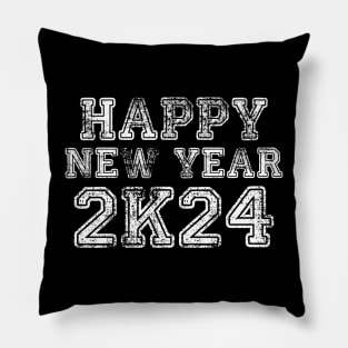 Happy New Year 2K24. goodbye 2023. Happy 2K24 Pillow