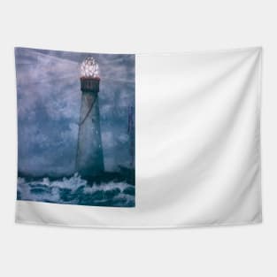 Tiffany Lighthouse (The Refrigerator Commission) Tapestry