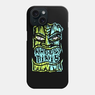 Kreepy Tikis logo Green Aqua Phone Case