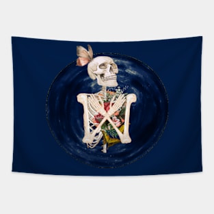 Vintage Skeleton Tapestry