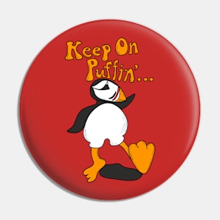 Keep On Puffin Pin