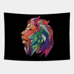 Lion Polygonal Tapestry