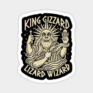 King Gizzard & The Lizard Wizard - Original Fan Art Magnet