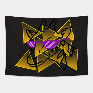 Giraffic Design Tapestry